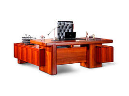 Стіл керівника Мукс YDK306 горіх стільниця 2100*1000 мм (Діал ТМ)