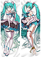 Аніме Дакімакура Гатсуне Міку анімаційний проект «Vocaloid China» / ВОКАЛОЇД КЛУБ (подушка обіймашка) 120*40