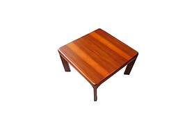 Журнальний стіл Мукс YCT875 горіх стільниця 600*600 мм (Діал ТМ)