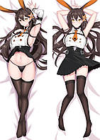 Аніме Дакімакура Лазурний шлях Azur Lane (подушка обіймашка) 120*40 см