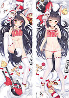 Аніме Дакімакура Наґато Лазурний шлях Azur Lane (подушка обіймашка) 120*40 см