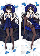 Аніме Дакімакура Ношіро Лазурний шлях Azur Lane (подушка обіймашка) 120*40 см