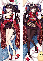 Аніме Дакімакура Ношіро Лазурний шлях Azur Lane (подушка обіймашка) 120*40 см