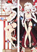 Аніме Дакімакура Принц Оген Лазурний шлях Azur Lane (подушка обіймашка) 120*40 см