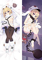 Аніме Дакімакура Сиріус Лазурний шлях Azur Lane (подушка обіймашка) 120*40 см