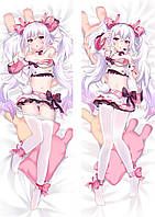 Аніме Дакімакура Сиріус Лазурний шлях Azur Lane (подушка обіймашка) 120*40 см