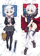 Аніме Дакімакура Ю-110 Лазурний шлях Azur Lane (подушка обіймашка) 120*40 см