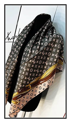 Хустка Louis Vuitton шовк, фото 2