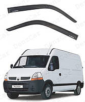 Ветровики Opel Movano 1998-2010 (на скотче)\Дефлекторы окон Опель Мовано