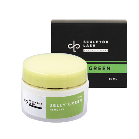 Ремувер-желе Sculptor Lash Jelly Green, 15 мл