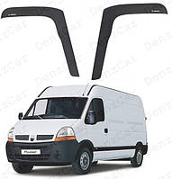 Ветровики Opel Movano 1998-2010 (на скотче) (Г)\Дефлекторы окон Опель Мовано