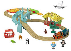 Залізниця Томас та друзі Великий світ Fisher-price Thomas and Friends Wood Big World Adventures set