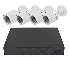 Комплект відеоспостереження Mela на 4 камери AHD 720P 3.6 мм 1 mp (11531)
