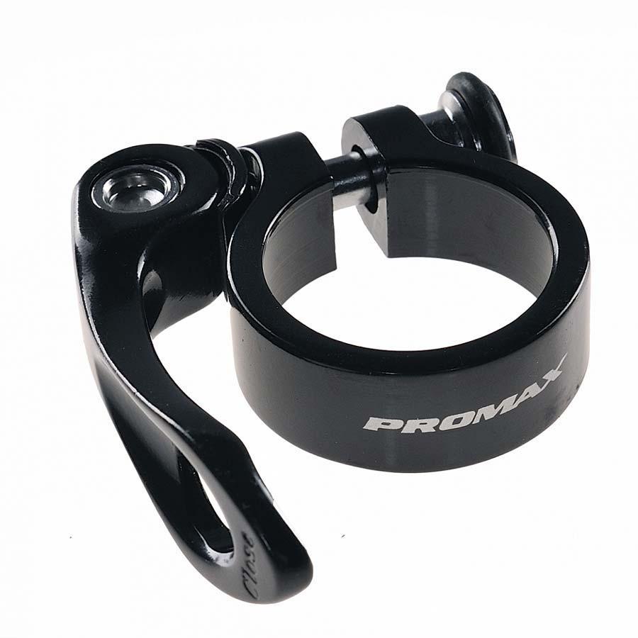 Замок підсідельний Promax 31,8 мм чорний (319Q-B-L), фото 1