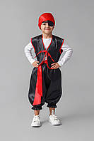 Дитячий костюм для хлопчика Пірата, Розбійника, Бармалея. (Вік 2,5 - 4 роки).