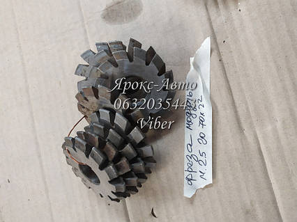 Фреза дискова модульна m 2,5 20* No2 70х22 мм Р6М5 (HSS) 000031737