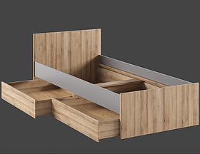 Ліжко 90 "Бум" із шухлядами