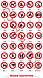 Знак ІМО 01.024 «Рятувальний круг зі світним буєм і димовою шашкою» (Символи), (метал, пластик, плівка), фото 6