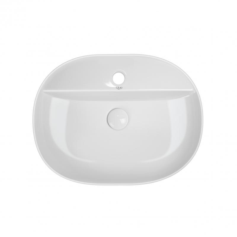 Раковина Qtap Scorpio 505x385x120 White з донним клапаном QT14112202W