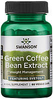 Green Coffee Bean Extract Swanson, 60 капсул
