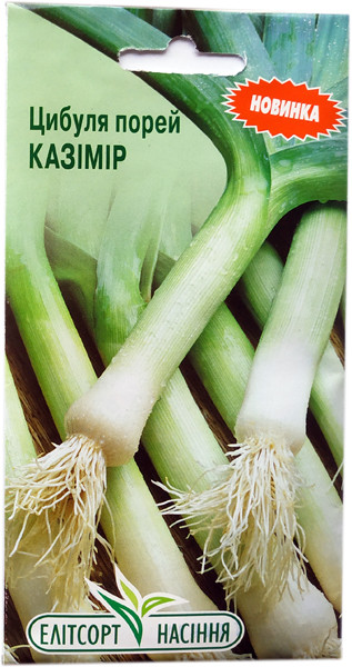 Насіння цибулі порей Казимир 1 г, фото 1
