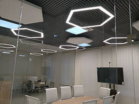 Підвісний світлодіодний LED світильник для офісу та магазинів, фото 3