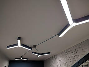 Підвісний світлодіодний LED світильник для офісу та магазинів