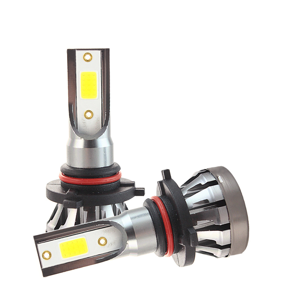 Mini B6S LED авто лампи HB3 9005 з пасивним охолодженням 50W 8000Lm 9-32Вт