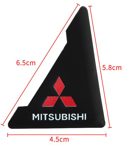 Защита Угла Дверей Автомобиля (2 шт) Mitsubishi - фото 5 - id-p1545382029
