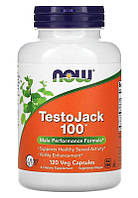 Now TestoJack 100 120 veg caps