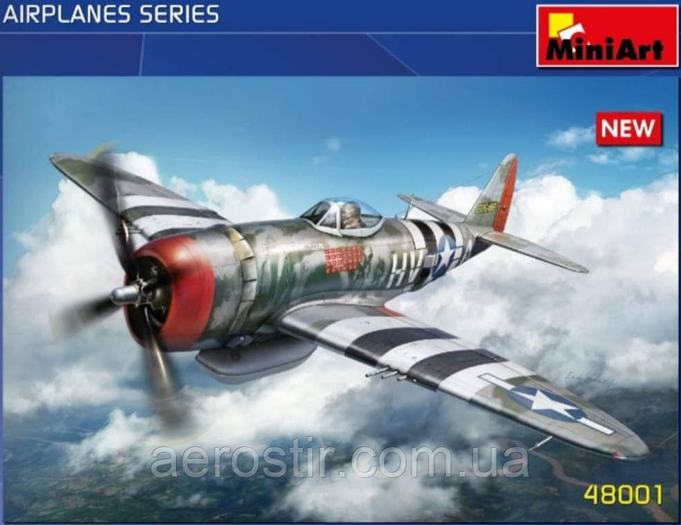 P-47D-25RE THUNDERBOLT 1/48 MiniART 48001