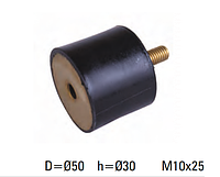 Подушка глушителя MAN 50x30xM10/22, 81962100127, 81962100153