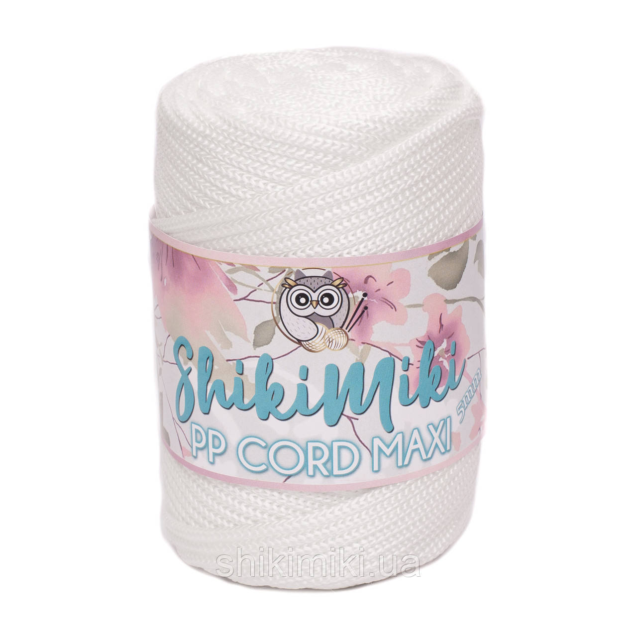 Поліпропіленовий шнур PP Cord 5 mm, колір Білий
