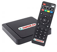 ТВ-приставка SWEET.TV BOX 1/8 Android 10 (Без привязки к SWEET.TV)