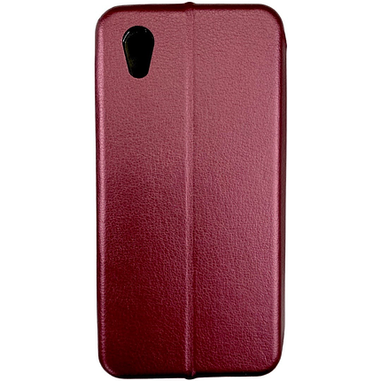 Чохол книжка Elegant book для ZTE Blade L8 (на зті блейд л8) бордовий, фото 2