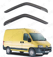 Ветровики Peugeot Boxer I 2002-2006 (на скотче)\Дефлекторы окон Боксер 1