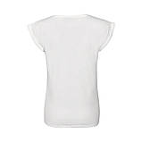 Жіноча футболка річна стильна з коротким рукавом повсякденна бавовняна під принт Melba 115, фото 3