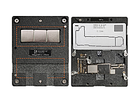 Набор для ремонта плат iPhone 11, Amaoe магнит + форма + трафарет (0.12 mm) MFix, UBase