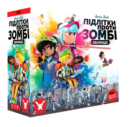 Настольная игра Зомби в городе (Zombie Teenz Evolution), фото 1