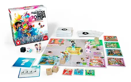 Настольная игра Зомби в городе (Zombie Teenz Evolution), фото 3