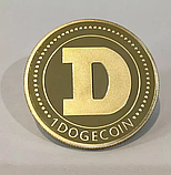 DOGE Сувенірна монета Доги в капсулі колір: золото, фото 2