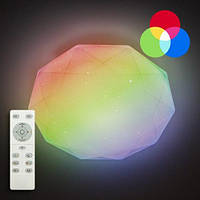 Потолочный светильник LUMINARIA ALMAZ 25W RGB с пультом