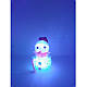 Нічник новорічний "Сніговик" великий, на батарейках 6 шт/уп., фото 2