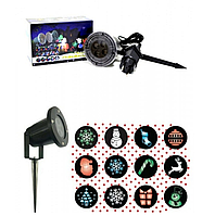 Новорічний проектор WS 326-02 LED Festival Lights RGB