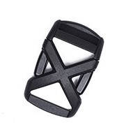 Фастекс (Пряжка) 25 мм Kross Buckle Woojin Plastic ацетал, колір Чорний
