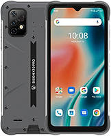 Защищенный смартфон Umidigi Bison X10 Pro 4/128GB Storm Gray противоударный водонепроницаемый телефон