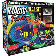 Детская игрушечная дорога Magic Tracks 360 деталей + 2 машинки