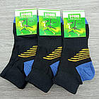 Шкарпетки жіночі середні зимові махровий слід р.25-27 трекінгові з синьою п'ятою "Смужка" SOCKS 30033237, фото 5