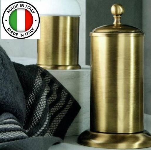 Бронзова баночка для ватних дисків Bugnatese F21, фото 1