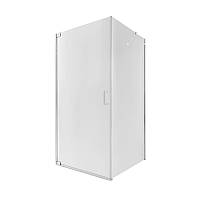 Фіксоване скло до QT Душова кабіна AQUARIUS CRM1099SC6, квадрат, 90x90, скло 6 мм Clear, двостул., без